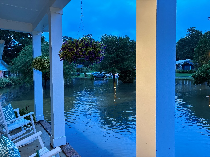 flooding in the Paddrick/Dutchess areas of Killearn Estates